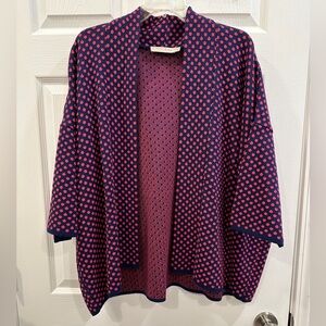 Women’s isolde roth kimono open front cardigan size 2X EUC
